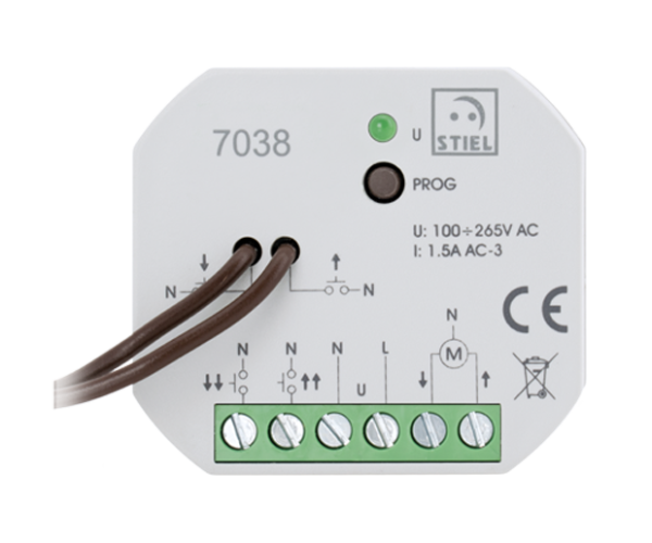 module relais centralisation volets roulants 7038