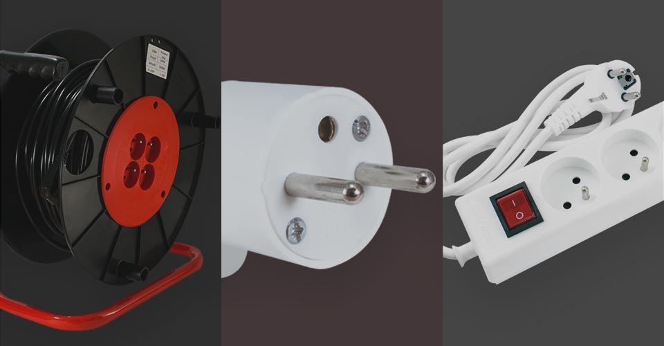 multiprises enrouleurs fiches electrique stiel