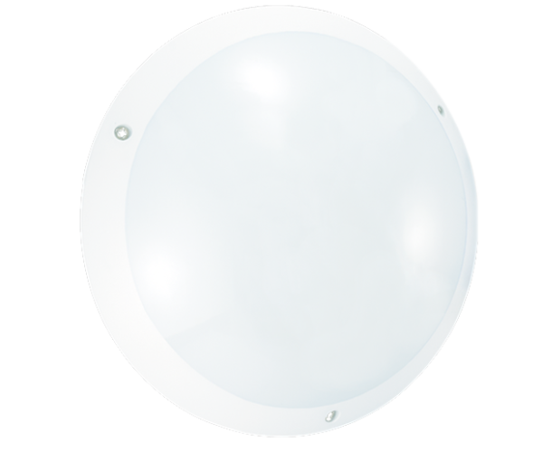 Hublot polycarbonate blanc LED E27 STIEL