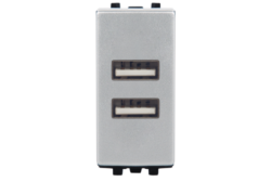 Chargeur USB à 2 sorties 2.1A